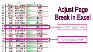 How to Adjust Page Breaks in Excel  Ultimate Guide to Adjusting Page Breaks and Organizing Data [upl. by Lorin]