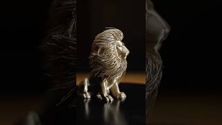 This Guy Makes A Lion Using A 3D Printer [upl. by Anirat]