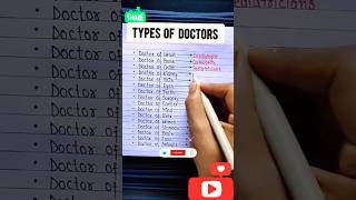 Doctor Breakdown Quick Guide to Types of Doctors  Meet Your Medics shorts shortsfeed short [upl. by Yeslehc376]