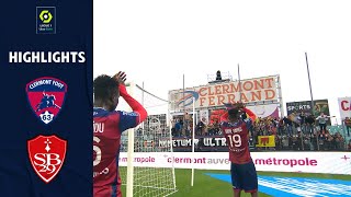 CLERMONT FOOT 63  STADE BRESTOIS 29 1  1  Highlights  CF63  SB29  20212022 [upl. by Dorise]