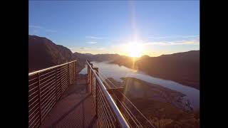 Viewpoint Rampestreken  Åndalsnes  Norway [upl. by Nitaj]