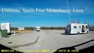 Umbrete Spain Free Motorhome Aires [upl. by Eiramannod]