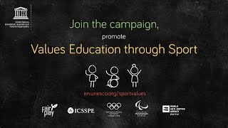 Values Education through Sport [upl. by Mlawsky]