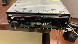 Testing Sony DSXGS80 Car Audio InDash Unit Digital Media Receiver Black [upl. by Devora87]