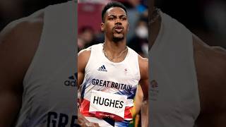 Zharnel Hughes  Anguillan Sprinter Coached by Glen Mills zharnelhughes trackandfield sprinter [upl. by Barnum]