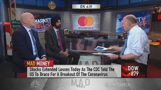 Mastercard CEO talks stepping down in 2021 companys initatives [upl. by Margarette]