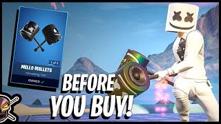 Before You Buy The MELLO MALLETS in Fortnite [upl. by Mohr]