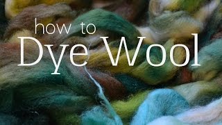 How to dye Wool [upl. by Bohaty]