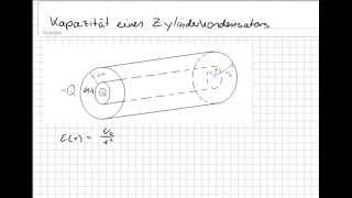 3 Zylinderkondensator die Kapazität  Physik  Elektrizität und Magnetismus [upl. by Nalac912]