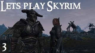 Lets Play Skyrim modded  pt 3  Orc Warlock Master Difficulty [upl. by Ames647]