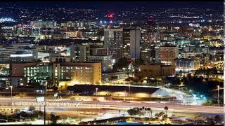 Downtown Tucson Cityscape Timelapse  20 FEB 2019 [upl. by Ardith795]