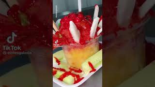 Chamoyada frutal raspados mexico [upl. by Norha]