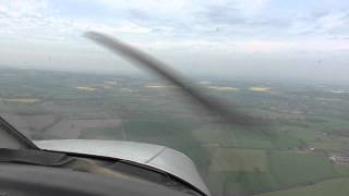 PA28 Landing at Wolverhampton Halfpenny Green Airport [upl. by Marler507]