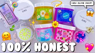 120 Talisa Tossell Slime Shop Review 🌼 Famous Slimer 100 Honest [upl. by Welby]