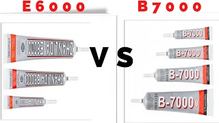 DIFFERENCE BETWEEN E6000 AND B7000 GLUE [upl. by Eelinej]