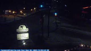 Railway Avenue Livecam Canmore Alberta [upl. by Turrell]