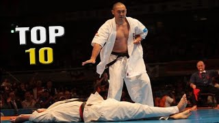 World Strongest Karate Style  Kyokushin Karate Knockouts amp breaking  Top Knockouts  Karate Fights [upl. by Yeargain]