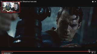 Batman vs Superman SDCC Trailer Reaction [upl. by Hayne]