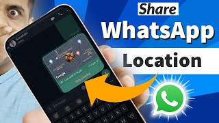 How to share location on WhatsApp [upl. by Eidnahs]