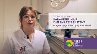 Alles over de Sprintopleiding Paraveterinair Dierenartsassistent [upl. by Arikahc]