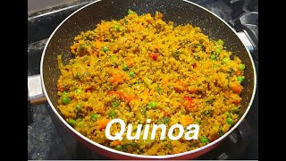 Healthy Quinoa Pulao Recipe For WeightLoss quinoarecipe weightloss proteinrich friedrice dinner [upl. by Hein]