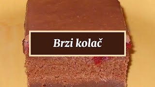 Brzi kolač [upl. by Yetnom]