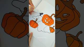 Satisfying Halloween Coloring 🎃 🐈‍⬛️ Find quotMagic Catsquot coloring book on Amazon coloringbook [upl. by Aneele]