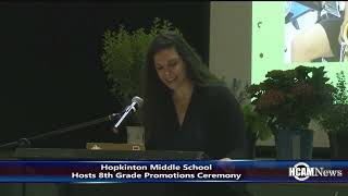 Hopkinton Middle School hosts 2022 8th Grade Promotions Ceremony [upl. by Carolann]