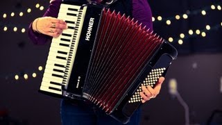 How to Play with Both Hands  Accordion Lessons [upl. by Grand643]