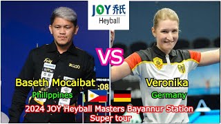 Baseth Mocaibat VS Veronika Ivanovskaia  2024 JOY Heyball Masters Bayannur Station Super Tour [upl. by Llerad78]