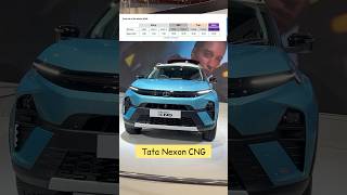 आली रे आली Tata Nexon CNG फक्त 899 लाख ex showroom marathi car news [upl. by Garv]