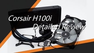 Corsair H100i Unboxingreviewoverclock delid 3570k [upl. by Ahusoj]