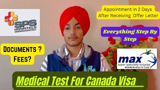 Medical test for Canada Visa  Everything fully explained  Step By Step  HarjeetGillCharik [upl. by Oel]