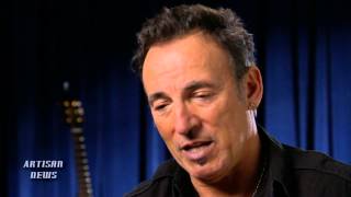 BRUCE SPRINGSTEEN TALKS SANDY DEVASTATION AND REASON FOR 121212 BENEFIT CONCERT [upl. by Akined]