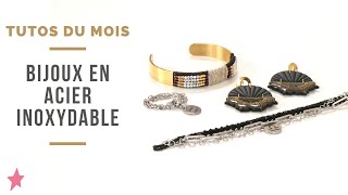 TUTO  Bijoux en Acier Inoxydable [upl. by Wernher325]