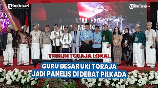 Rektor UKI Toraja jadi Salah Satu Panelis Debat Publik Pilkada Tana Toraja 2024 [upl. by Niwre818]