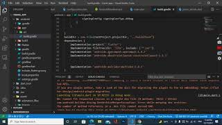 Cannot fit requested classes in a single dex file SOLVED Android Studio vscode 2022 [upl. by Seiden]