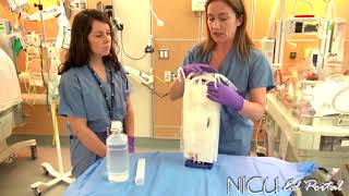 NICU Procedures  Pleurevac Chest Drainage [upl. by Evadnee]