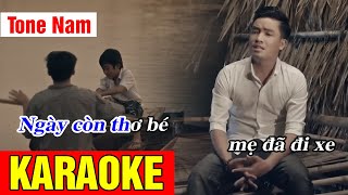 KARAOKE Lời Cha Dạy Em Cứ Theo Người  TONE NAM  Beat Chuẩn Thiên Quang [upl. by Antsirhc]