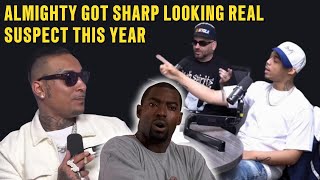 Almighty Got Sharp Looking Real Suspect sharp almightysuspect nojumper nojumperpodcast [upl. by Lahtnero717]