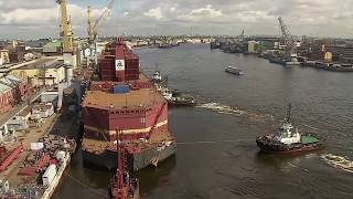 Russia completes floating Nuclear Power Plant Greenpeace and Western media go haywire [upl. by Dickinson]