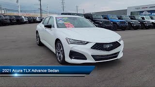 2021 Acura TLX Advance Sedan Cleveland Brunswick Parma Medina North Olmstead [upl. by Austin]