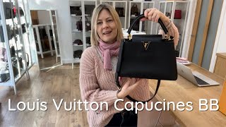 Louis Vuitton Capucines BB Review [upl. by Nahsin]