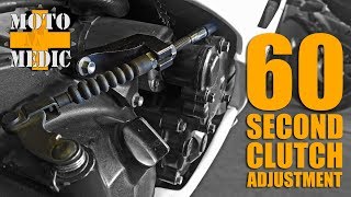 60 Second Clutch Adjustment  Tutorial [upl. by Knepper453]