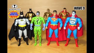 McFarlane SUPER POWERS wave 9 BATMAN RIDDLER SUPERMAN amp BIZARRO Figure set [upl. by Plunkett105]