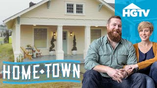 MAJOR Home Restoration Of Historic Home For 109K  Hometown  HGTV [upl. by Tiossem70]