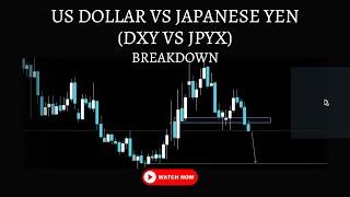 US DOLLAR VS JAPANESE YEN DXY VS JPYX BREAKDOWN [upl. by Anas190]