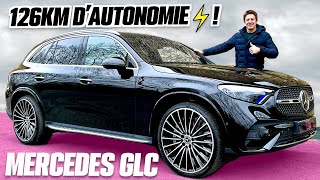 Essai Mercedes GLC 2023 – RECORD d’autonomie en HybrideRechargeable [upl. by Arodaeht163]