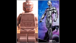 Lego Silver Surfer Custom Marvel Comics [upl. by Kendell192]