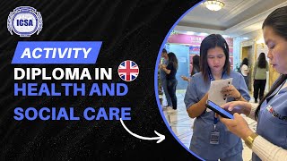 ICSA Diploma in Health and Social Care Activity  ICSA Caregiver Course  ICSA International [upl. by Ardnad]